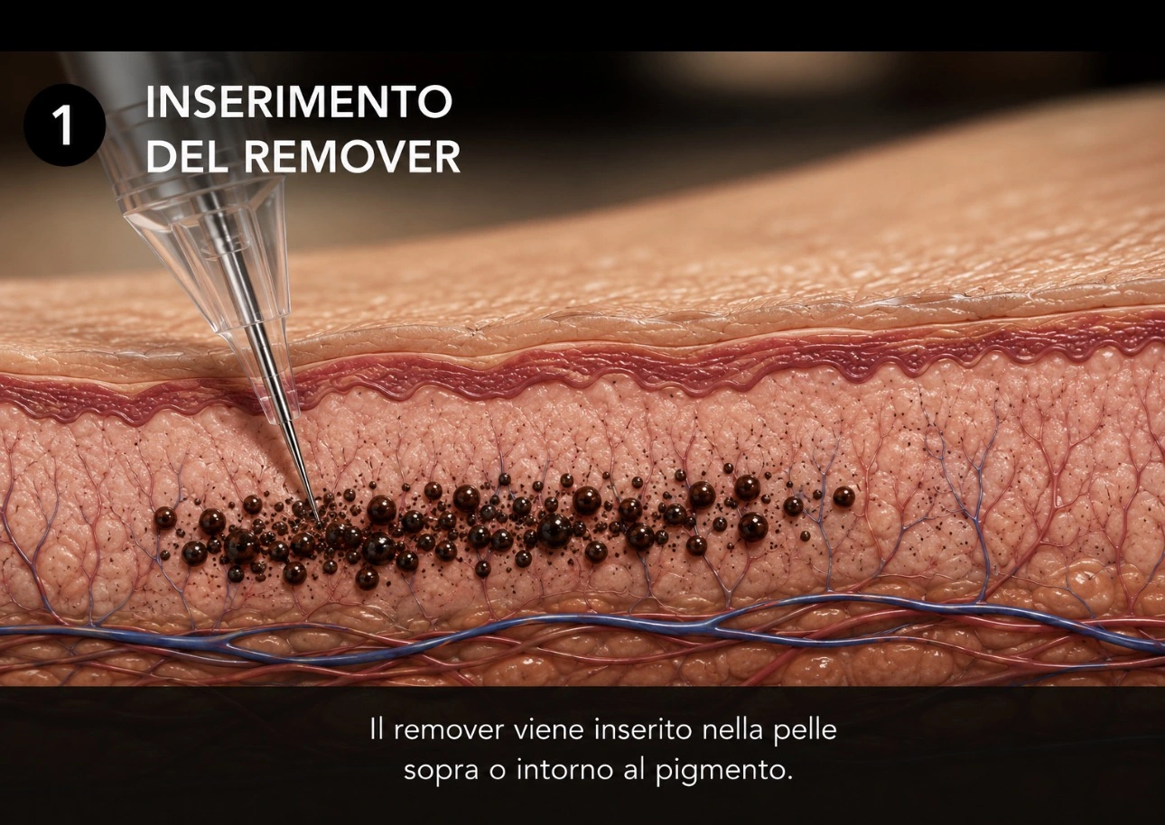 Inserimento del remover